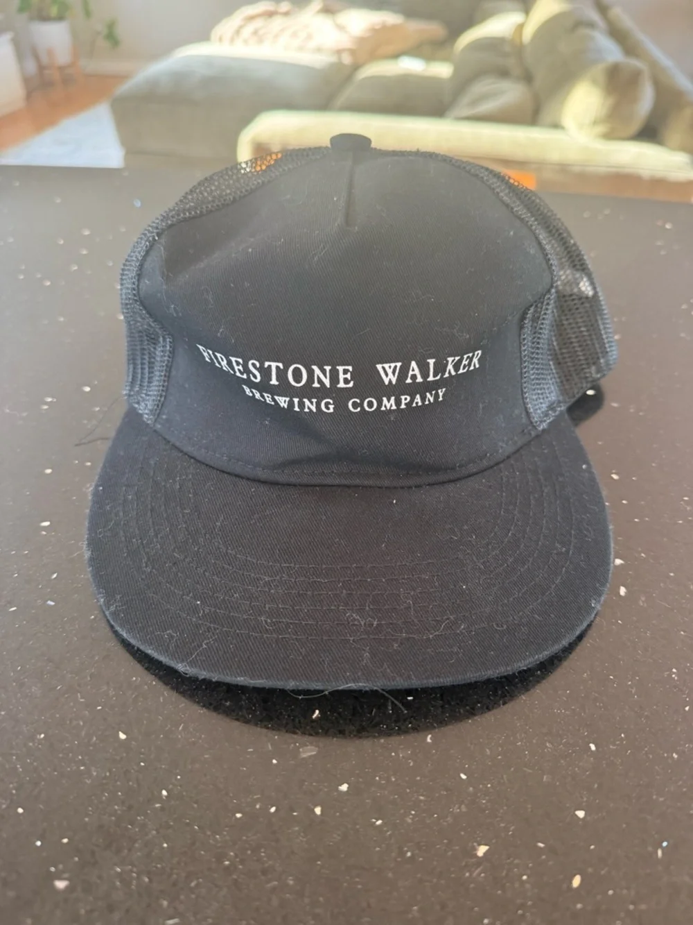 Firestone Walker Brewing Company Black Mesh Trucker Hat